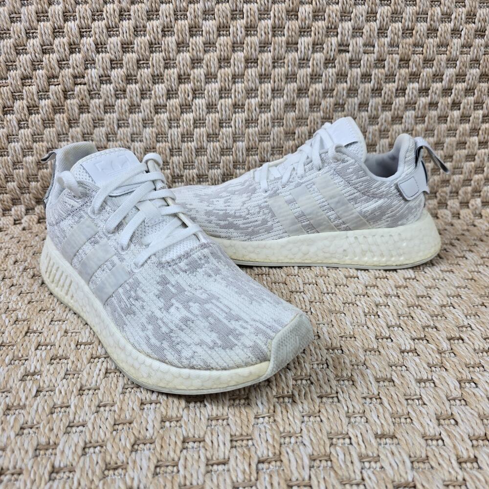 Adidas NMD R2 Clear Granite Women's Athletic Running Sneakers BY8691 Size 6